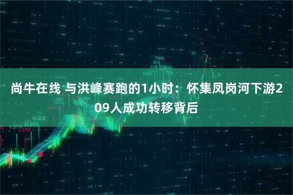 尚牛在线 与洪峰赛跑的1小时：怀集凤岗河下游209人成功转移背后